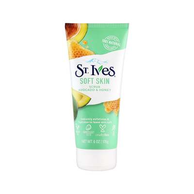ST IVES SCRUB 170GM SOFT SKIN IMP