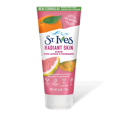 ST IVES SCRUB 170GM RADIANT SKIN IMP