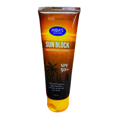 HIBAS CREAM SUNBLOCK 100ML SPF50+