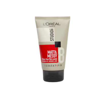 LOREAL STUDIO LINE HAIR GEL 150ML MATT&MESSY