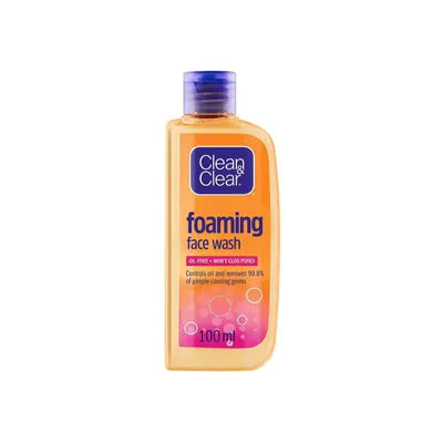 CLEAN&CLEAR FACE WASH 100ML ACNE&OIL CONTROL IMP