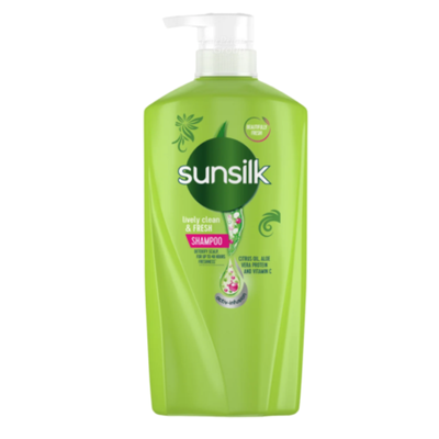 SUNSILK SHAMPOO 650ML LIVELY CLEAN&FRESH