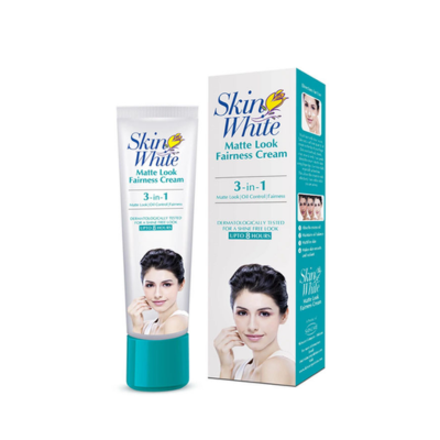 SKIN WHITE MATTE LOOK FAIRNESS CREAM 3IN1