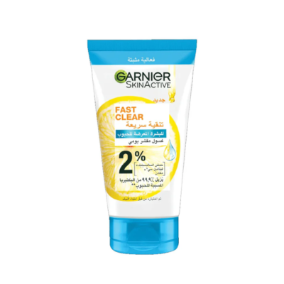 GARNIER FACE WASH 50ML FAST CLEAR