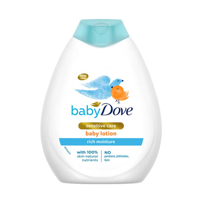 DOVE BABY LOTION 400ML SENSITIVE