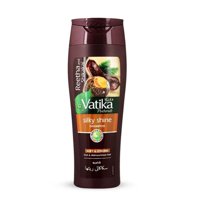 VATIKA SHAMPOO 360ML SILKY SHINE