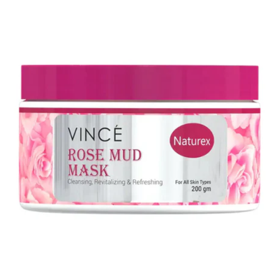 VINCE ROSE MUD MASK 200GM