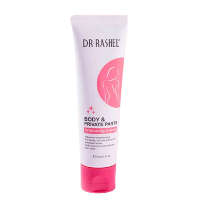 Dr. Rashel Private Body Part And Body Whitening Cream for Even Tone and Radiant Skin 100g