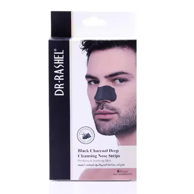 DR.RASHEL NOSE STRIPS MEN BLACK CHARCOAL DEEP CLEANSING