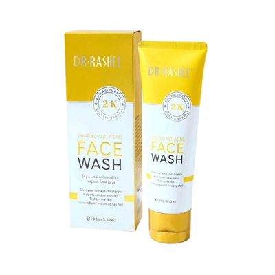 DR.RASHEL 24K GOLD ANTI-AGING FACE WASH 100G