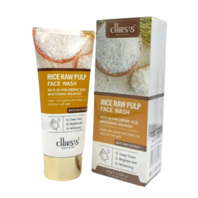 CHIRSS RICE RAW PULP FACE WASH 100G