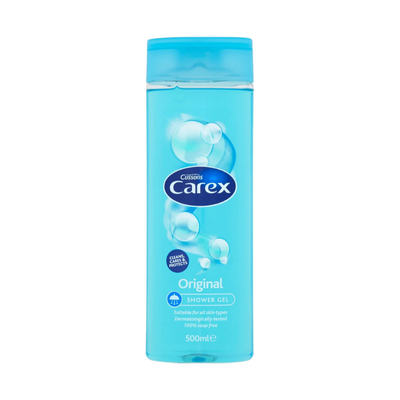 CAREX SHOWER GEL 500ML ORIGINAL