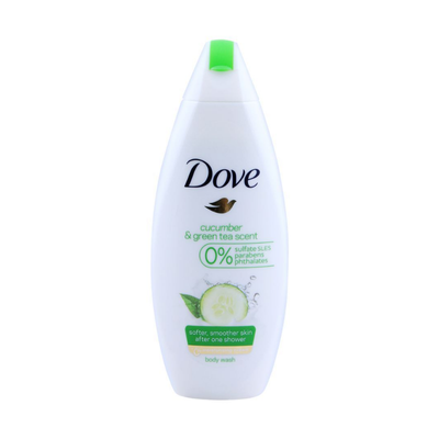 DOVE BODY WASH 250ML CUCUMBER&GREEN TEA