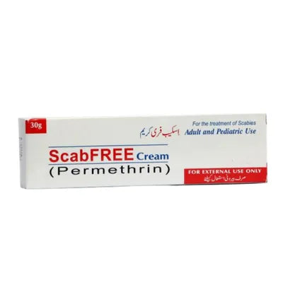 SCABFREE CREAM 5%WW 30GM