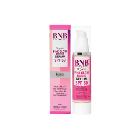 BNB PINK GLOW SUNSCREEN SERUM SPF60 50ML