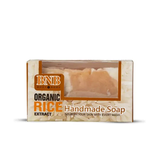 BNB SOAP 110GM HANDMADE RICE