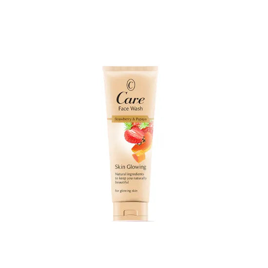 CARE FACE WASH 120ML STRAWBERRY & PAPAYA