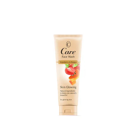 CARE FACE WASH 120ML STRAWBERRY & PAPAYA