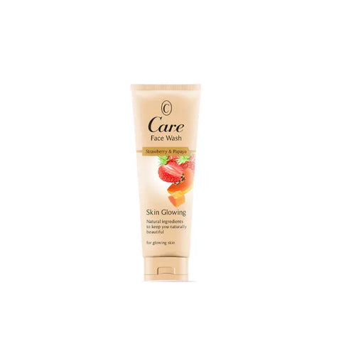 CARE FACE WASH 120ML STRAWBERRY & PAPAYA