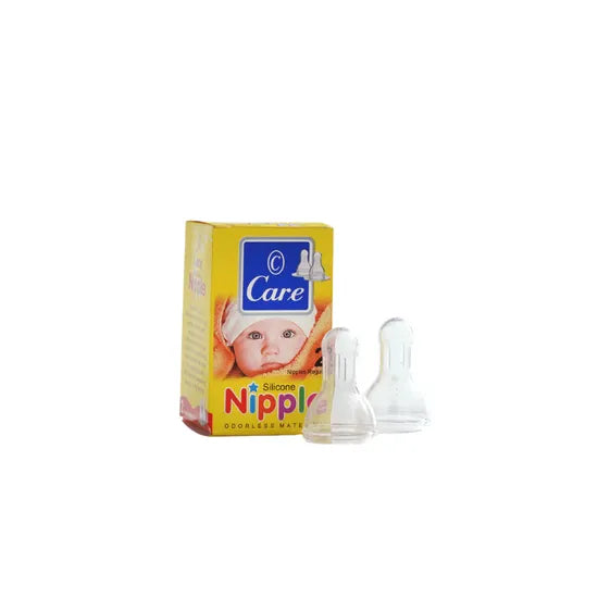 CARE NIPPLE 2PCS REGULAR