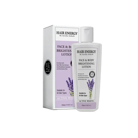 HAIR ENERGY FACE & BODY BRIGHTENING LOTION 200ML