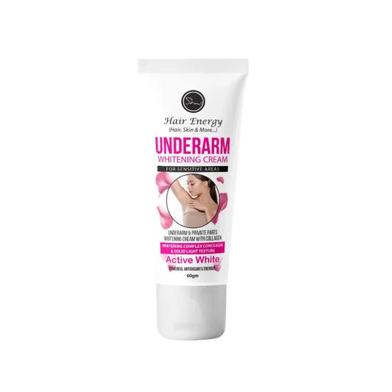 HAIR ENERGY UNDERARM WHITENING CREAM 60GM