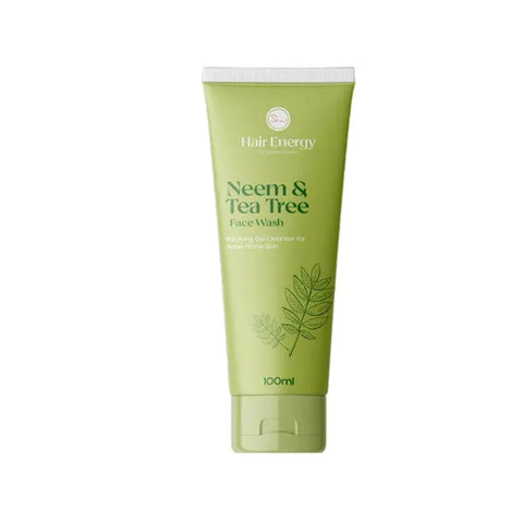 HAIR ENERGY FACE WASH 100ML NEEM & TEATREE