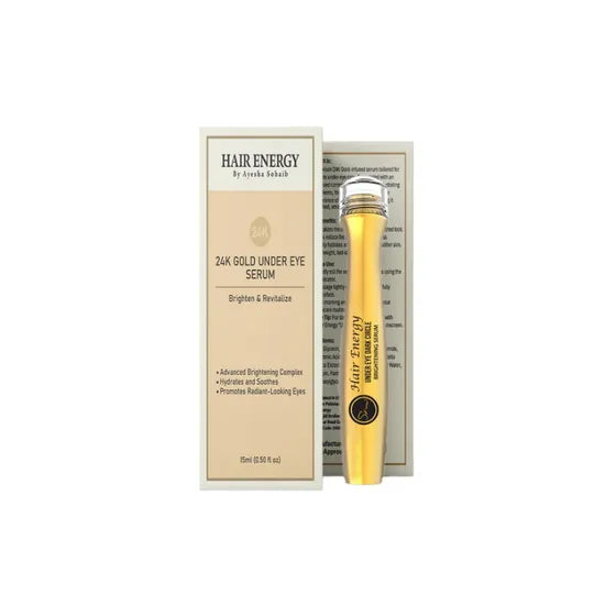 HAIR ENERGY 24K GOLD UNDER EYE SERUM 15ML