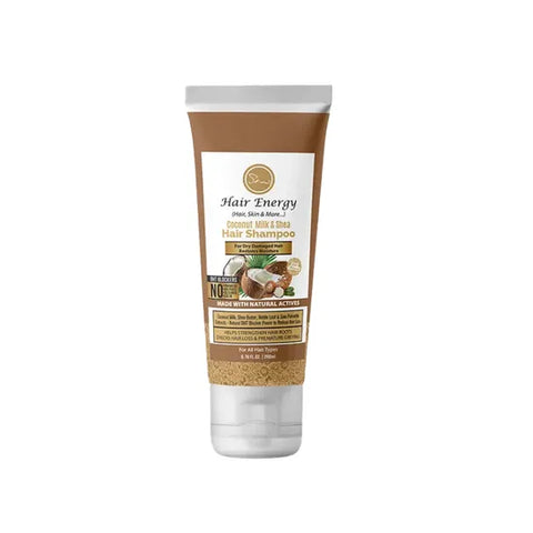 HAIR ENERGY HAIR SHAMPOO 200ML COCONUT MILK & SHEA