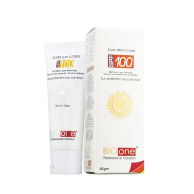 BIOONE CREAM SUPERBLOCK SPF100