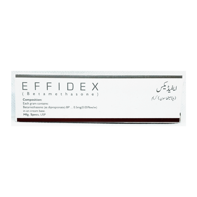 EFFIDEX CREAM 0.05%WW 15GM