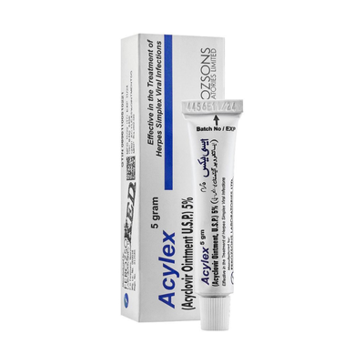 ACYLEX OINTMENT 5% 5GM