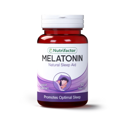 NUTRIFACTOR MELATONIN TAB 3MG 30S