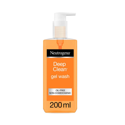 NEUTROGENA FACE WASH 200ML DEEP CLEAN