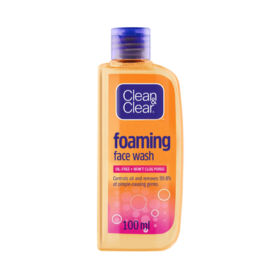 CLEAN & CLEAR FACE WASH 100ML