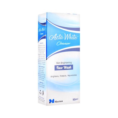 ACTAWHITE CLEANSER 50ML