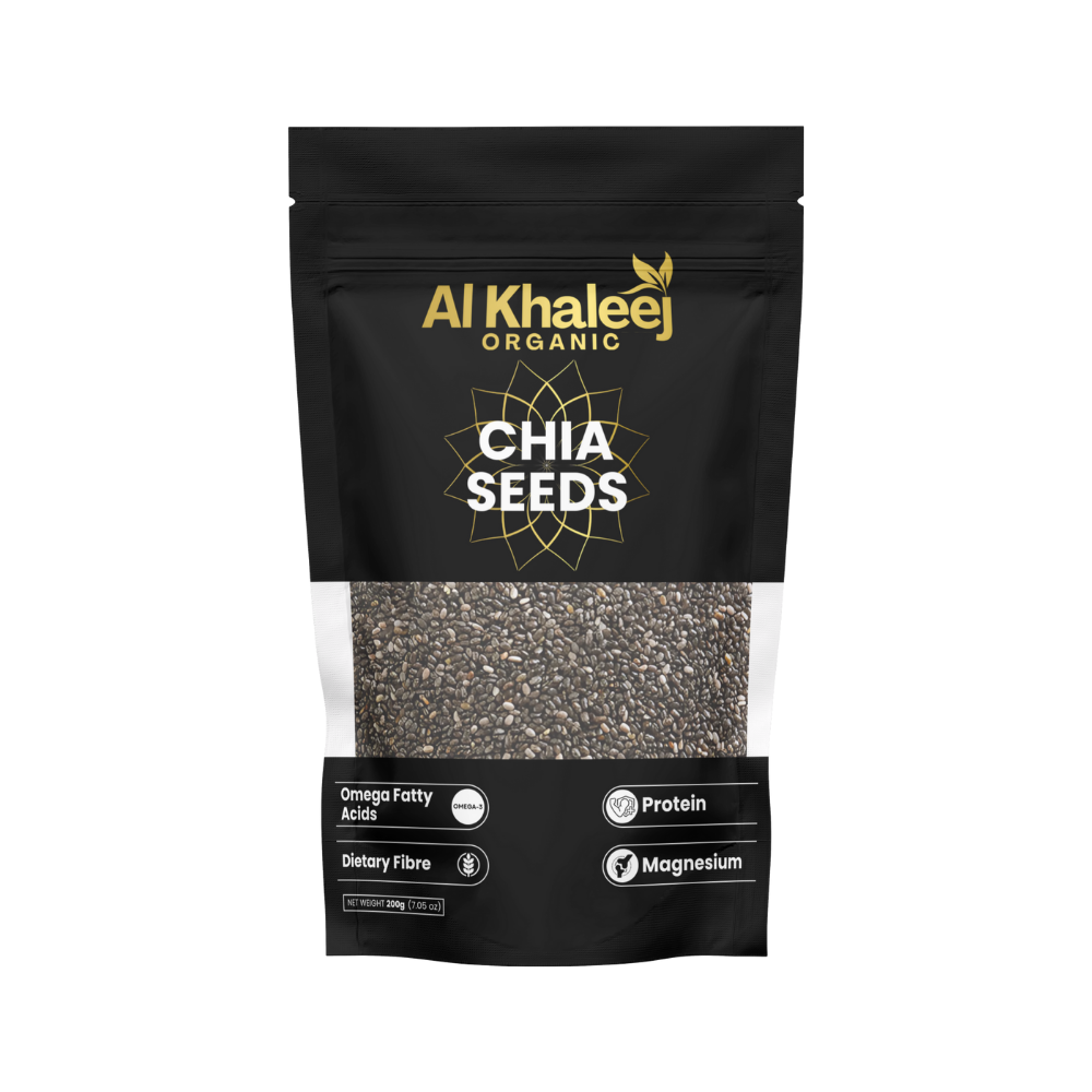 ALKHALEEJ ORGANIC CHIA SEEDS 200GM
