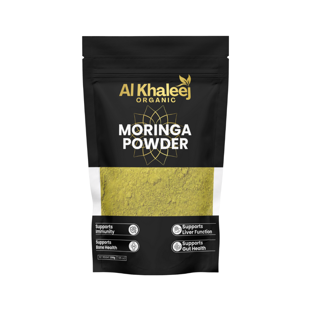 ALKHALEEJ ORGANIC MORINGA LEAF POWDER 200GM