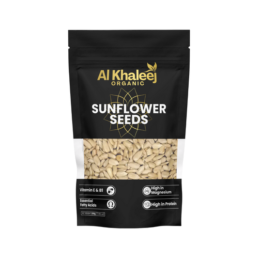 ALKHALEEJ ORGANIC  SUNFLOWER SEEDS 200GM
