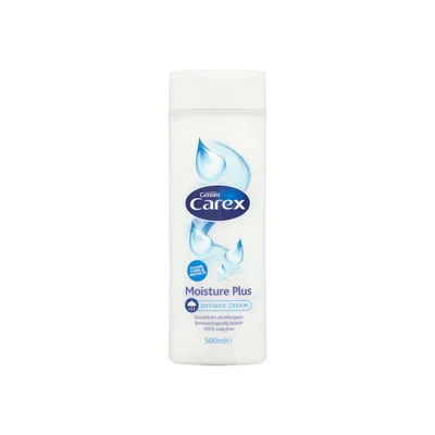CAREX SHOWER GEL 500ML MOISTURE PLUS