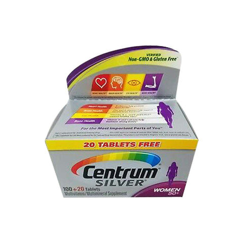 CENTRUM TAB SILVER WOMEN 50 PLUS 120 Tabs