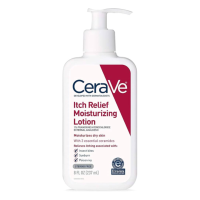 CeraVe Soothing Moisturizing Lotion for Itch Relief and Skin Comfort 237ml.