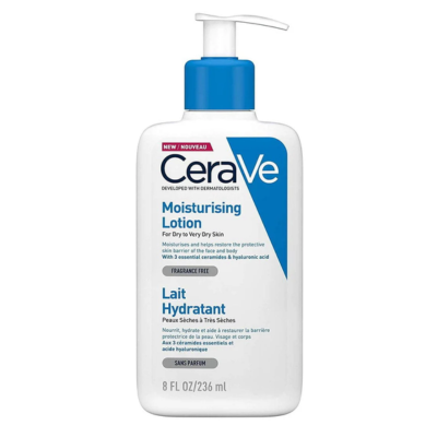 Cerave Moisturizing Lotion 236ml for Dry Skin – Comprehensive Hydration and Protection for Daily Use