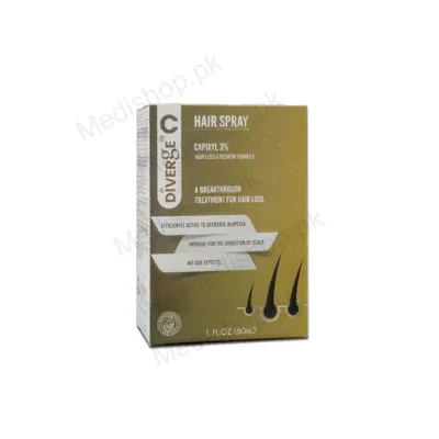 DIVERGE C HAIR SPRAY 3% 60ML