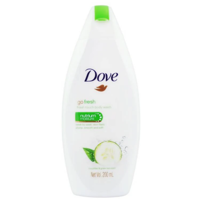 DOVE BODY WASH 200ML GO FRESH