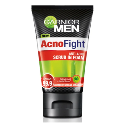 GARNIER FACE WASH 100ML WASABI