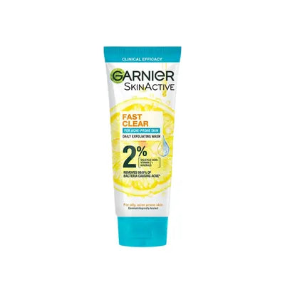 GARNIER FACE WASH 100ML FAST CLEAR