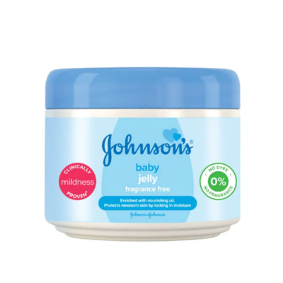 JOHNSONS BABY JELLY 250ML BLUE