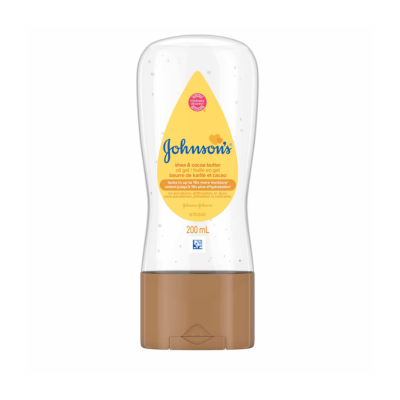 JOHNSONS BABY OIL GEL 150ML YELLOW