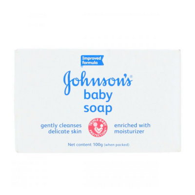 JOHNSONS BABY SOAP 100GM WHITE